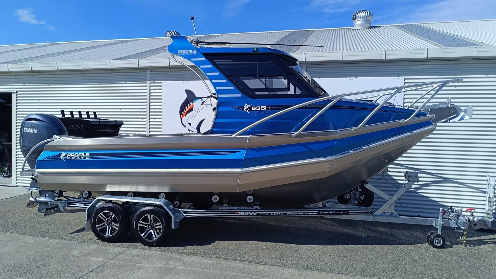 Profile Boats 635H Limited Yamaha F200XC