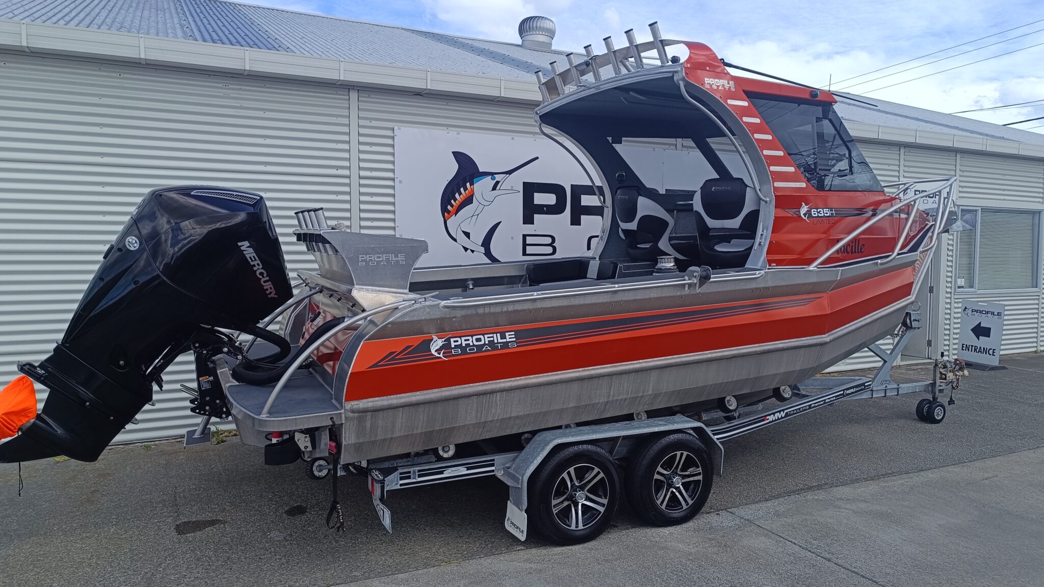 Profile Boats 635H Limited (2019) Mercury 175